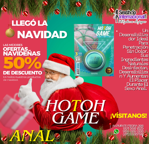 HOTOH GAME MAXI CREMA ANAL NATURAL DESENSIBILIZAN-AUMENTA PLACER