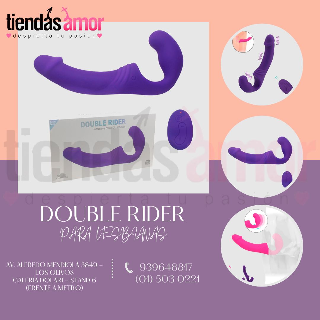 DOUBLE RIDER CONSOLADOR PARA LESBIASNAS DOBLE PENETRACIÓN