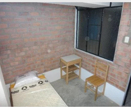 2 Cuartos, 8 m² – Habitación para joven estudiante o trabajador