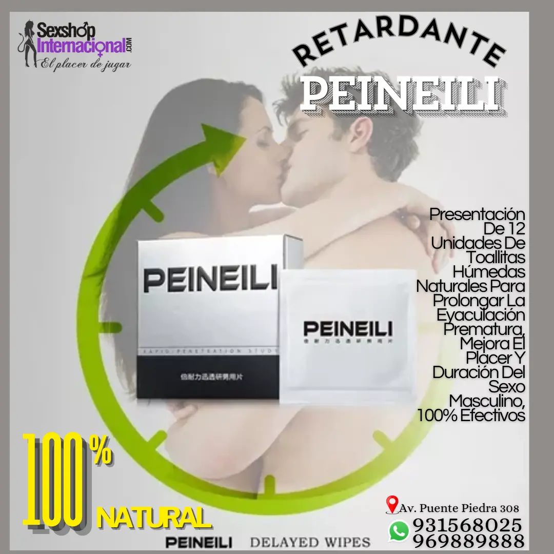 PEINEILI EN PAÑITOS RETARDANTES-1H DE SEXO-SEXSHOP EN LIMA 931568025