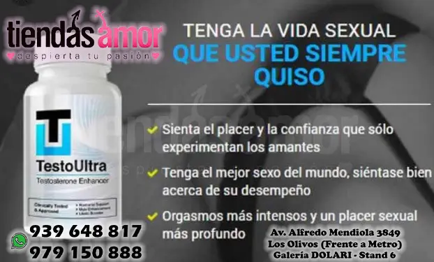 TESTO Ultra -POTENCIA TU HORMONA Masculina.