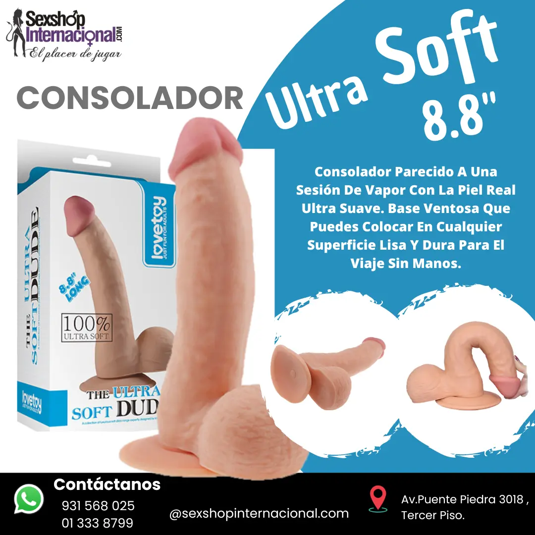 CONSOLADOR ULTRA REAL VARIOS TAMAÑOS CON TESTICULOS Y PEGABLE SEXSHOP 931568025