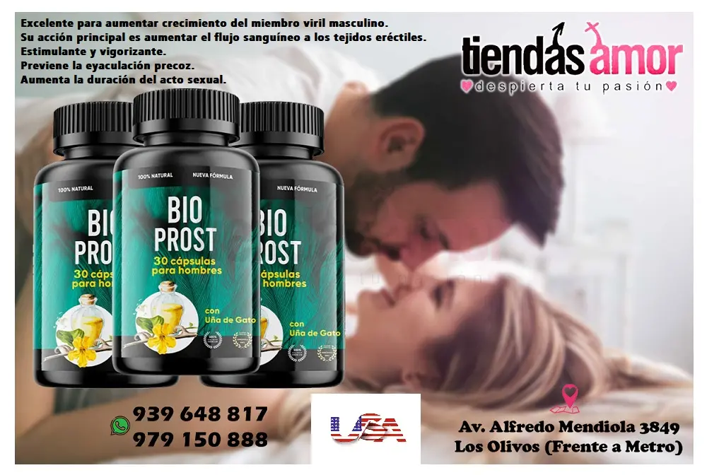 Bio Prost Estimulante y vigorizante - TIENDAS AMOR IZAGUIRRE