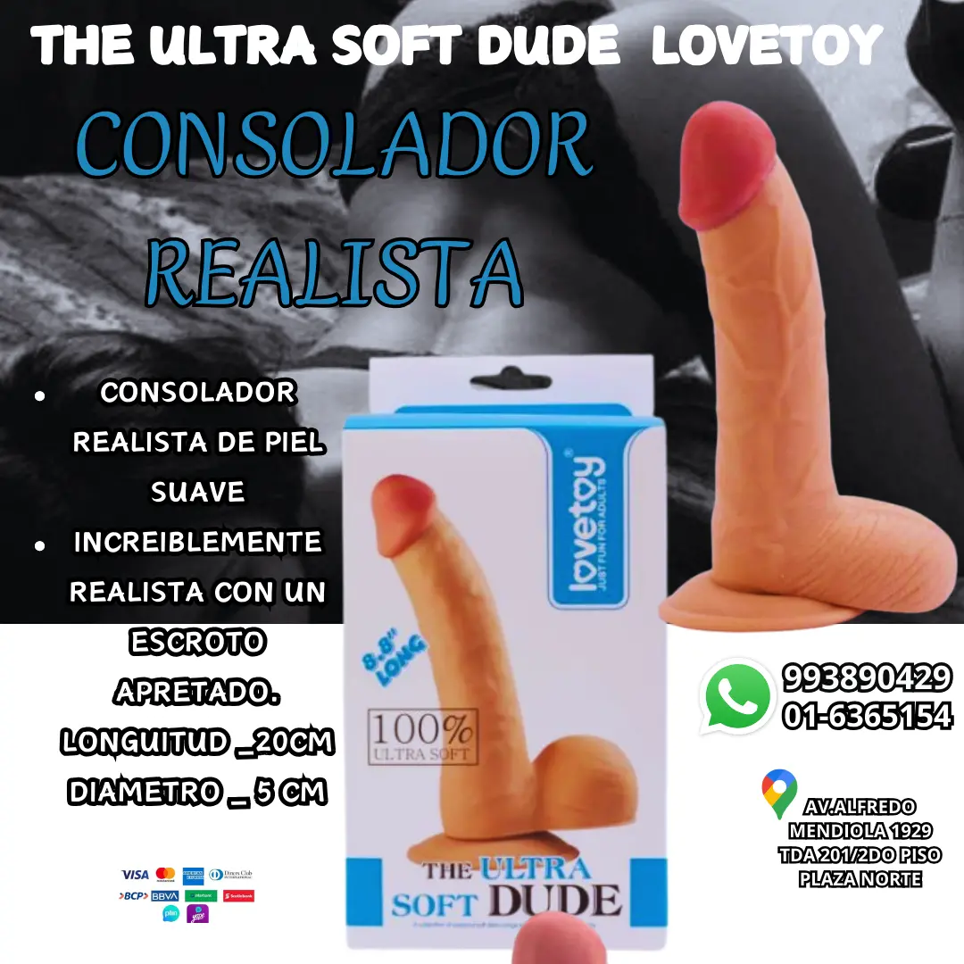 THE ULTRA SOFT-CONSOLADOR REALISTA-SEXSHOP CONO NORTE-993890429