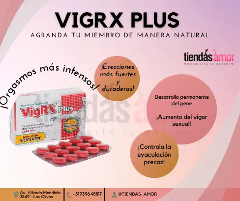 Vig R X Plus rendimiento masculino más popular del mundo - PERU