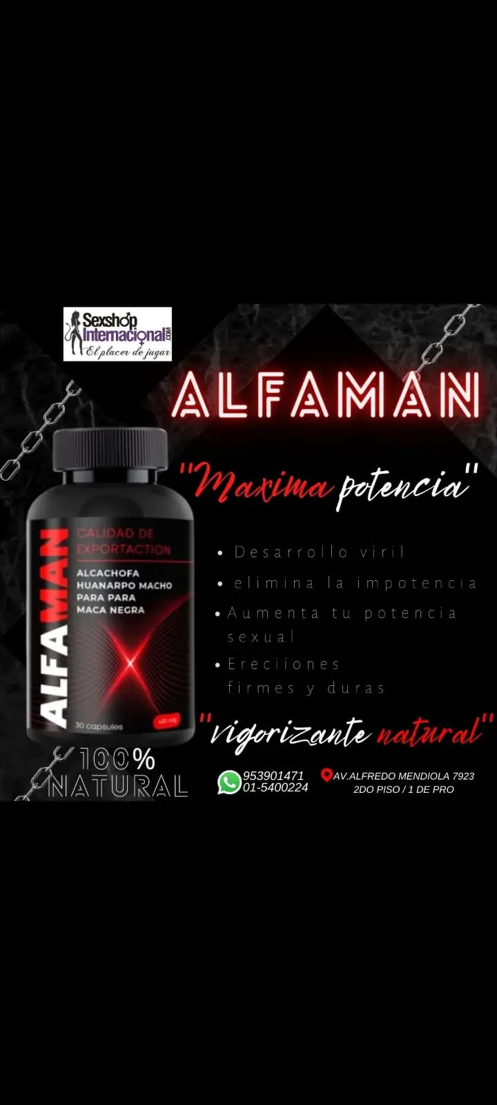 Alfaman Original actúa como una bomba de volumen - IZAGUIRRE