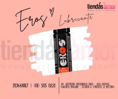 Lubricante anal de silicona Eros - TIENDAS AMOR 939648817 METRO