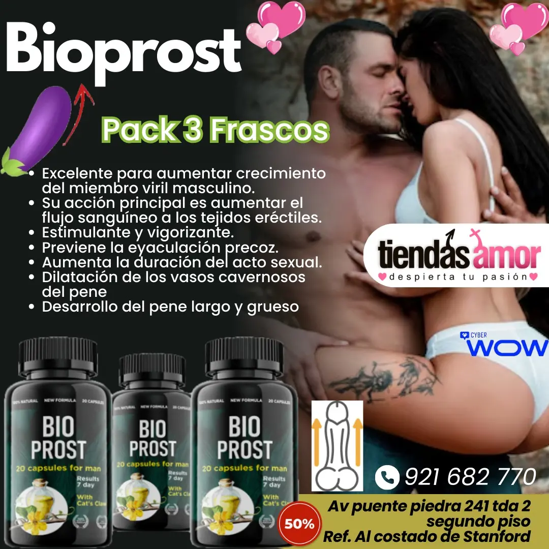 Bio Prost Estimulante y vigorizante NATURAL - PUENTE PIEDRA 241