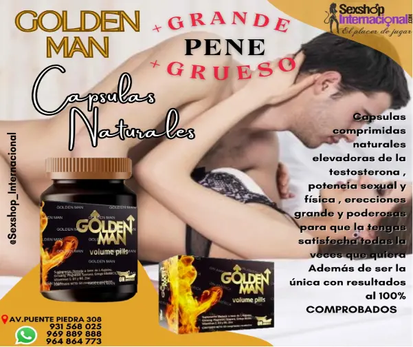 GOLDEN MAN CASPSULAS POWER SEXUALVIGORRETARDA 931568025