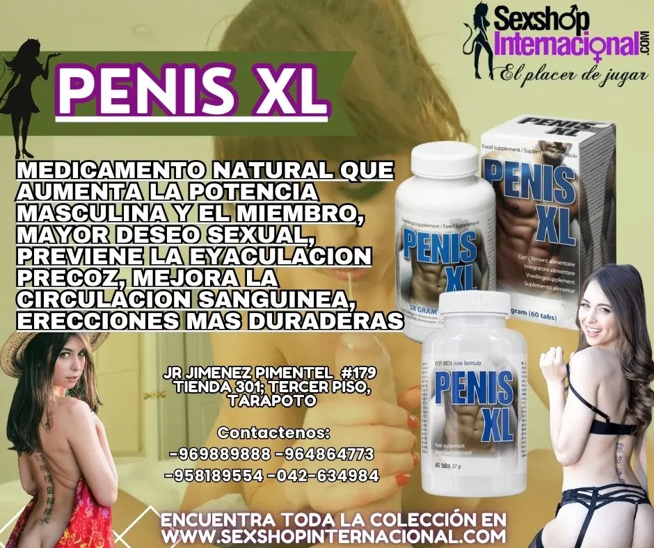 PENIS XL MAYOR RENDIMIENTO Y MAYOR ESTIMULACION