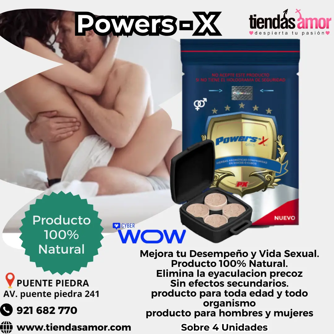 POWER SEX X 4 PAST masculino y femenino