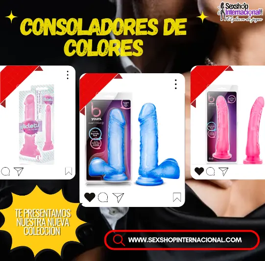 SUPER DESCUENTO CONSOLADORES DE COLORES DELIVERY SEXSHOP 931568025