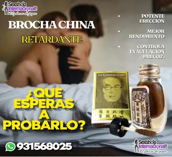 BROCHA CHINA-RETARDANTE MASCULINO MILENARIO-POTENCIA931568025