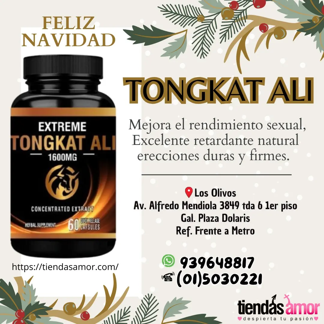 TRATAMIENTO POTENCIADOR TONGKAT ALI-1600 - ALFREDO MENDIOLA 3849