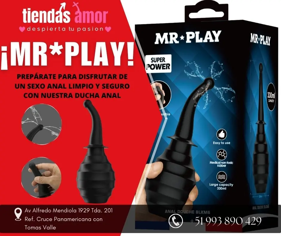 Ducha anal Mr Play Anal Douche