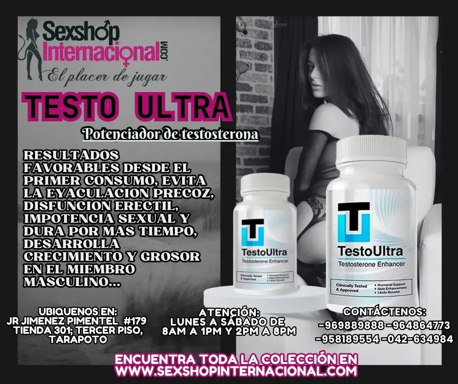 TESTO-ULTRA RESULTADOS DESDE LA PRIMERA TOMA MUY EFECTIVOS