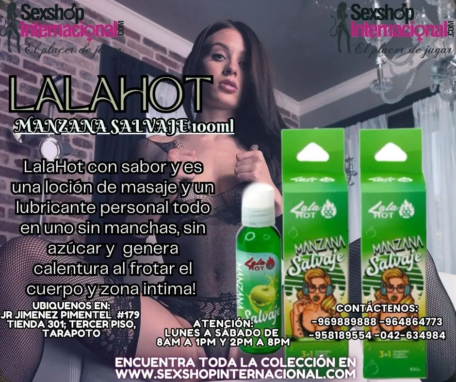 LALAHOT MANZANA SALVAJE INTENSIFICADOR DE PLACER Y SABOR