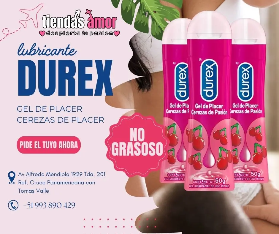 Gel Durex Play Cerezas de Pasión