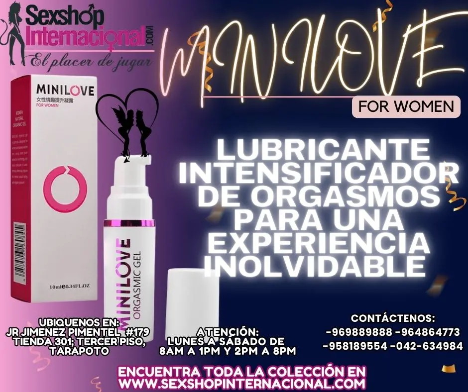 INTENSIFICADOR DE SENSACIONES MINILOVE FOR WOMEN