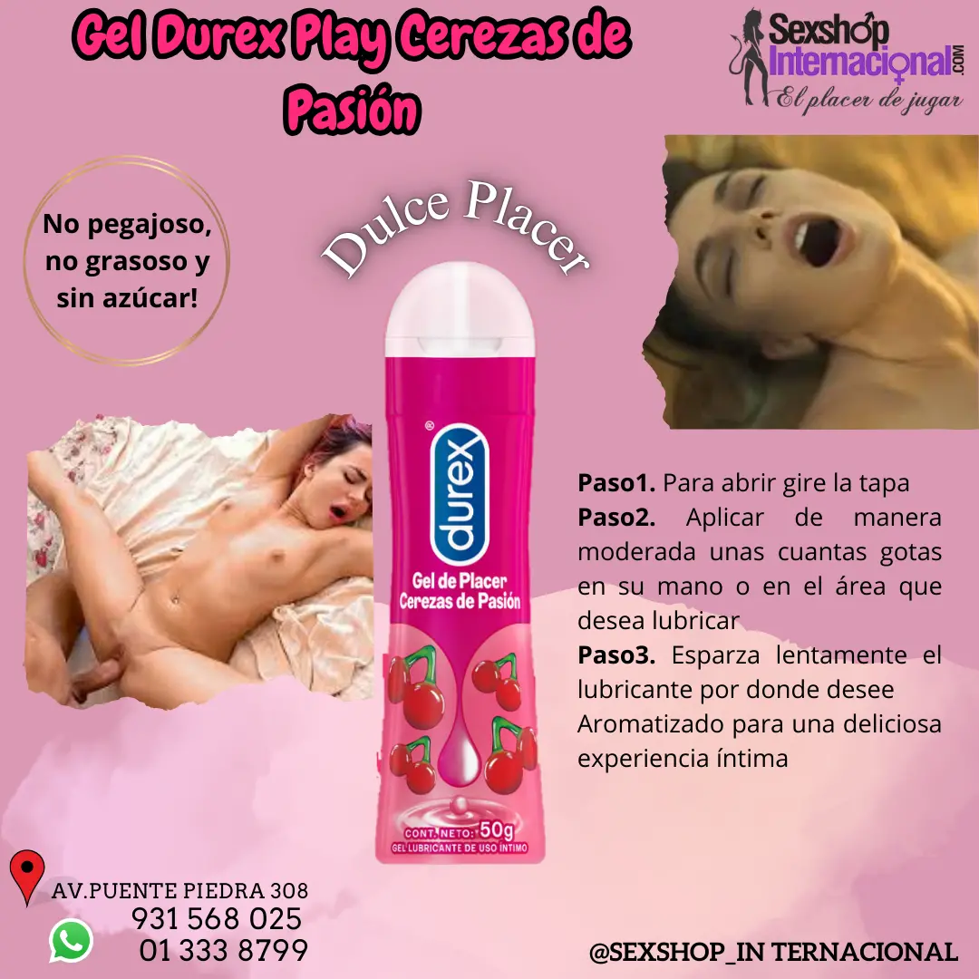 Gel Durex Play Cerezas de Pasión