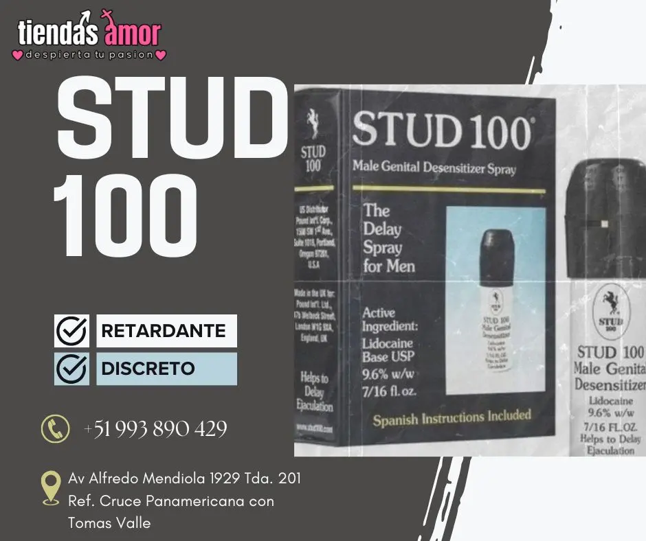 RETARDANTE EN SPRAY STUD 100