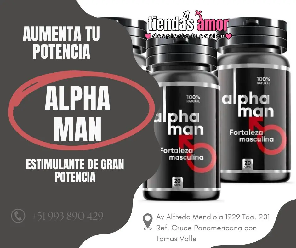 Alphaman aumenta tu potencia