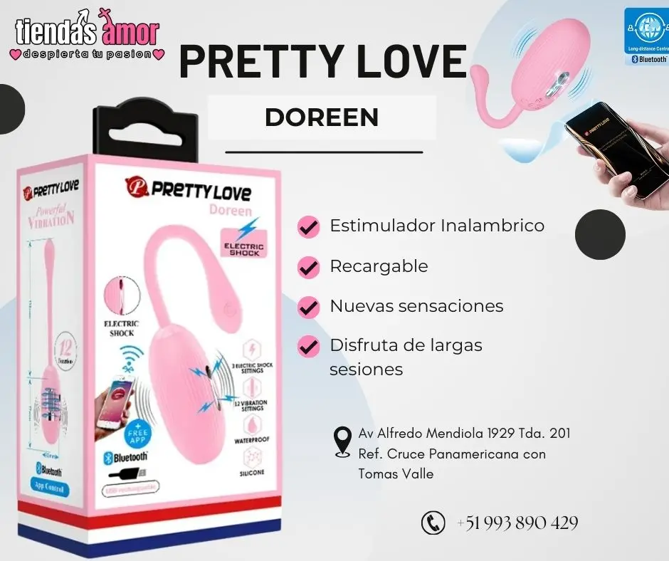 Estimulador Inalambrico Recargable Doreen