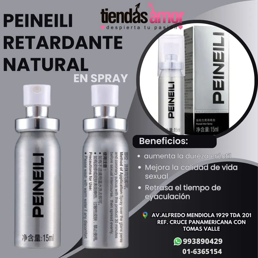 aumenta la dureza eréctil Retardante Spray Peineili