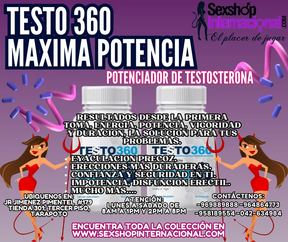MAXIMO DESARROLLO DE LA HOMBRIA CON TEST0360