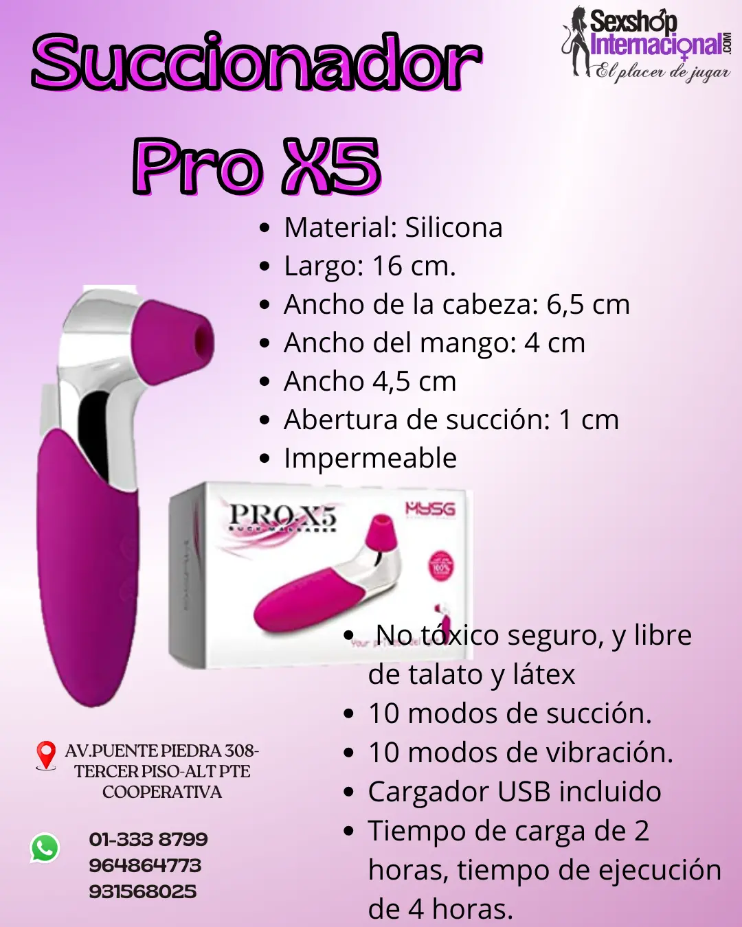 Succionador Pro X5