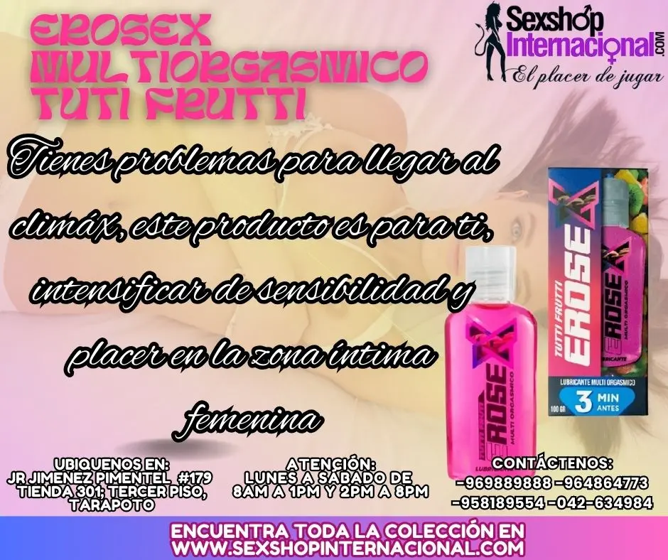 SABOR TUTTI FRUTTI MULTIORGASMICO EROSEX