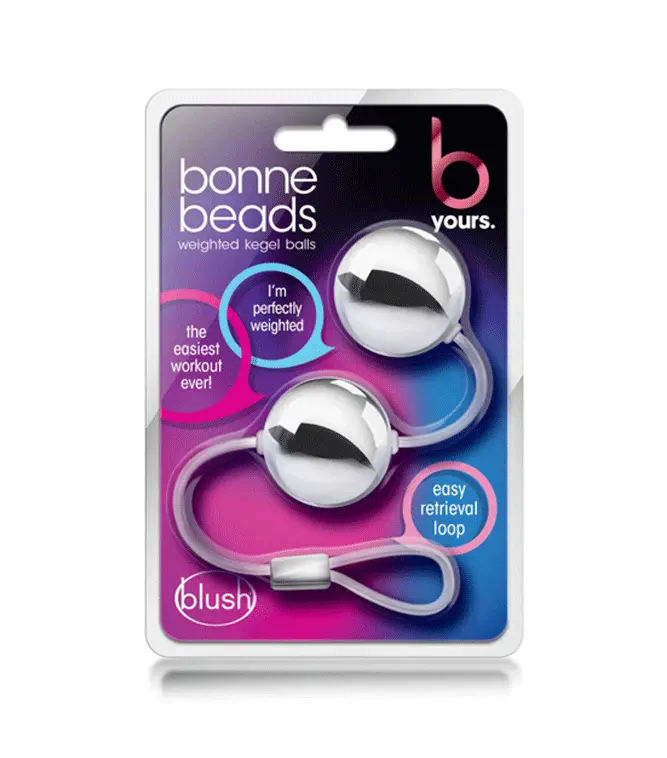 Bonne Beads Weighted Kegel Balls orgasmos o fortalecer tus músculos pélvicos