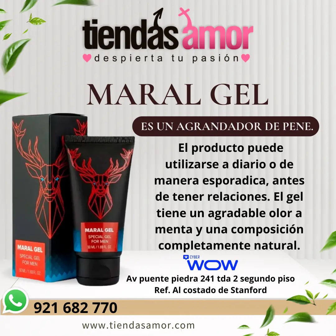 Alargador De Pene Mara Gel 100 Natural 