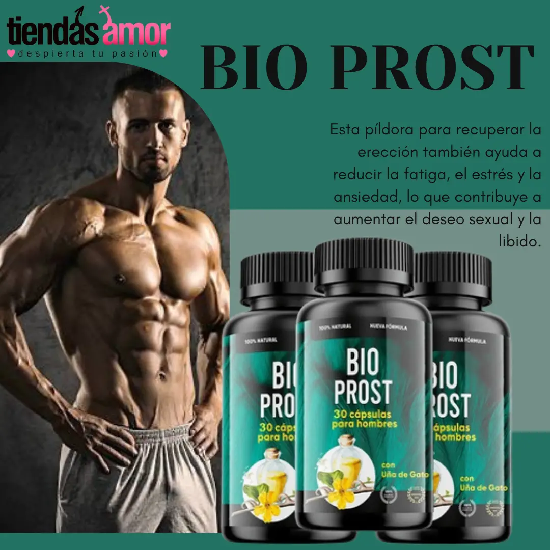 Bio Prost Original Aumenta la duración del acto sexual. Limpia el sistema urogenital