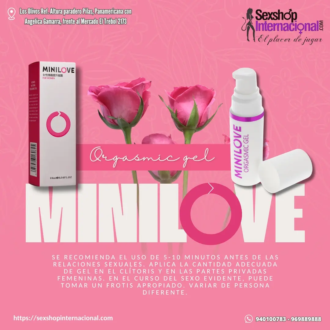 MINI LOVE MUJER 10ML GEL ESTIMULADOR ORGASMICO