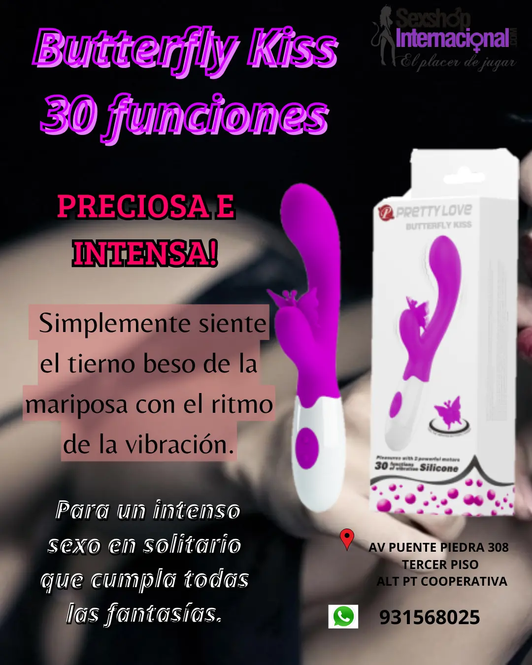 Butterfly Kiss 30 funciones