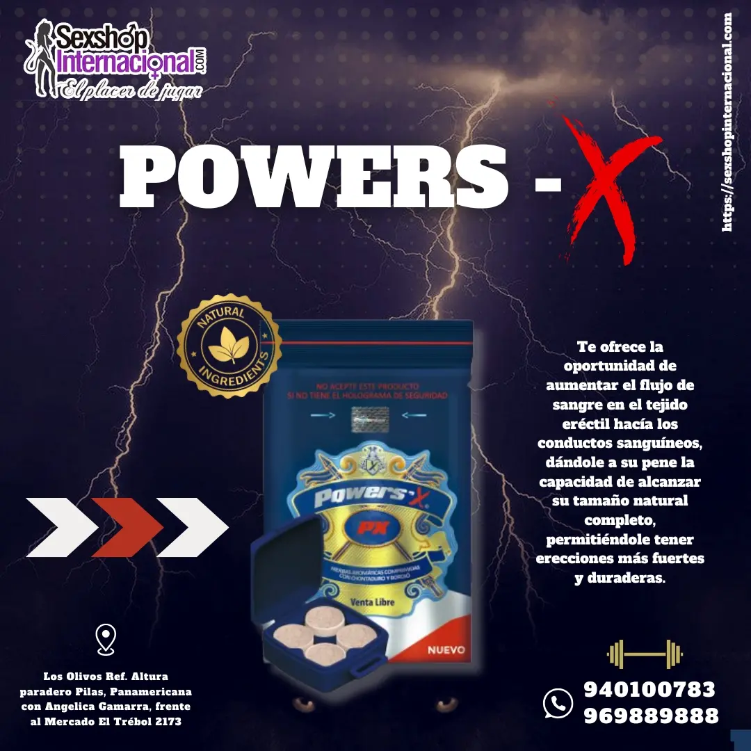 POWERS X RETARDANTE Y POTENCIADOR