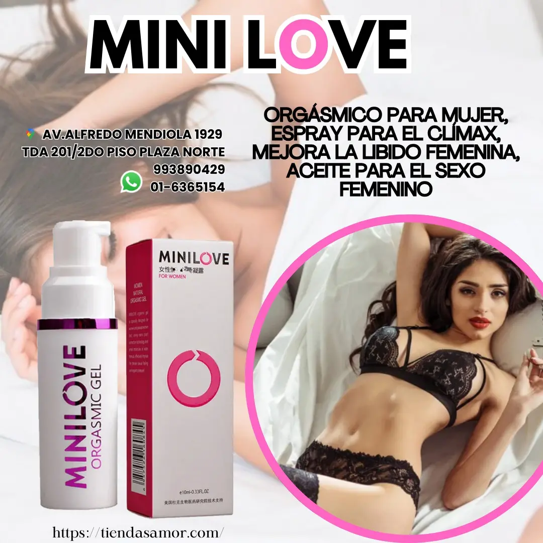 MINILOVE Gel Lubricante para Estimular Sensaciones de la Mujer - TIENDAS AMOR 