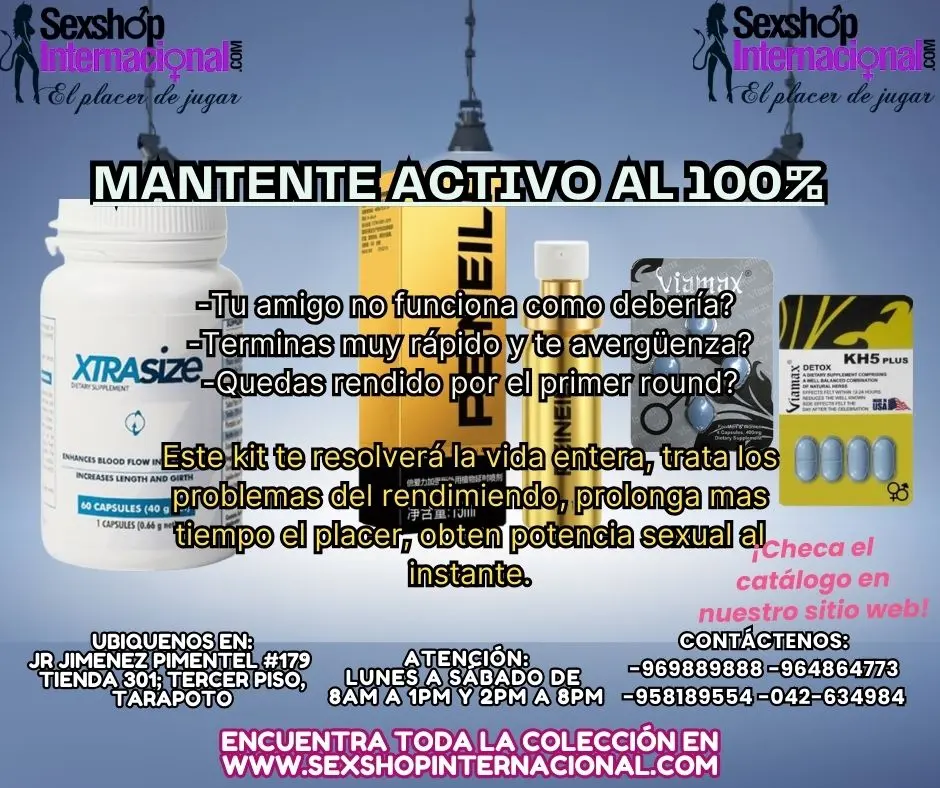 MANTENTE SIEMPRE AL 100 CON ESTE KIT DE PLACER
