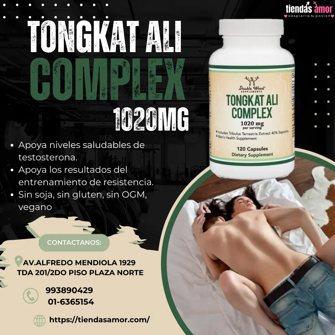 Tongkat Ali Complex Apoya niveles saludables de testosterona - TIENDAS AMOR