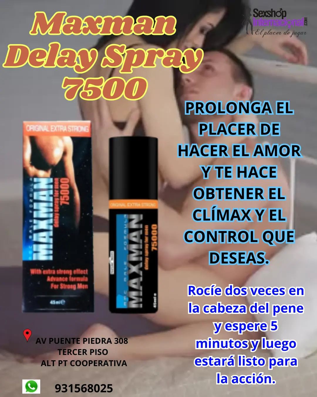 Maxman Delay Spray 7500