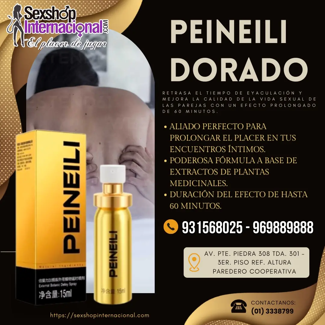 PEINEILI DORADO SPRAY RETARDANTE 15 ML 