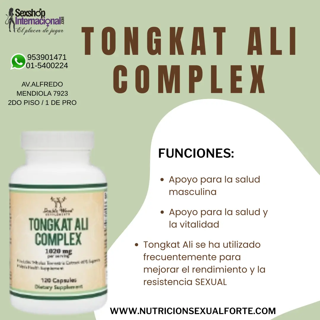 TONGKATALI-COMPLEX-VIGOR MASCULINO