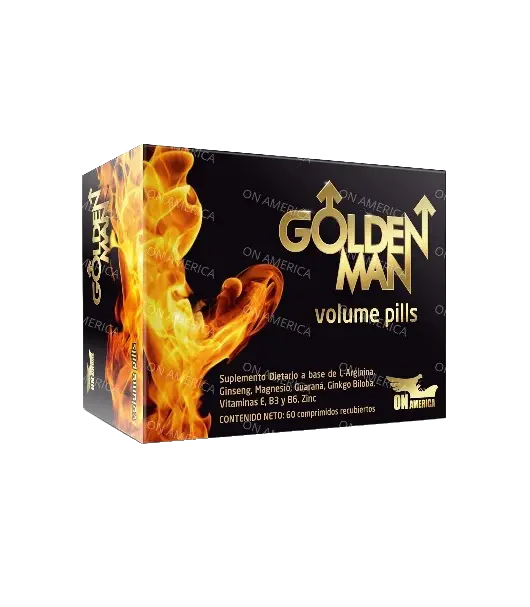 GOLDEN MAN Potencia y Energía Masculina en Cada Cápsula