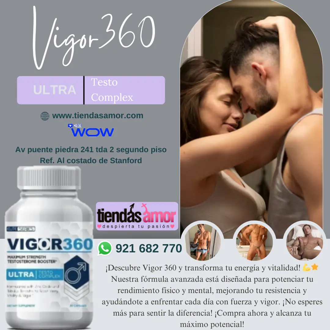 Vigor 360 Ultra Testo Complex para hombres Natural Max 60 cápsulas para suministro de 1 mes .