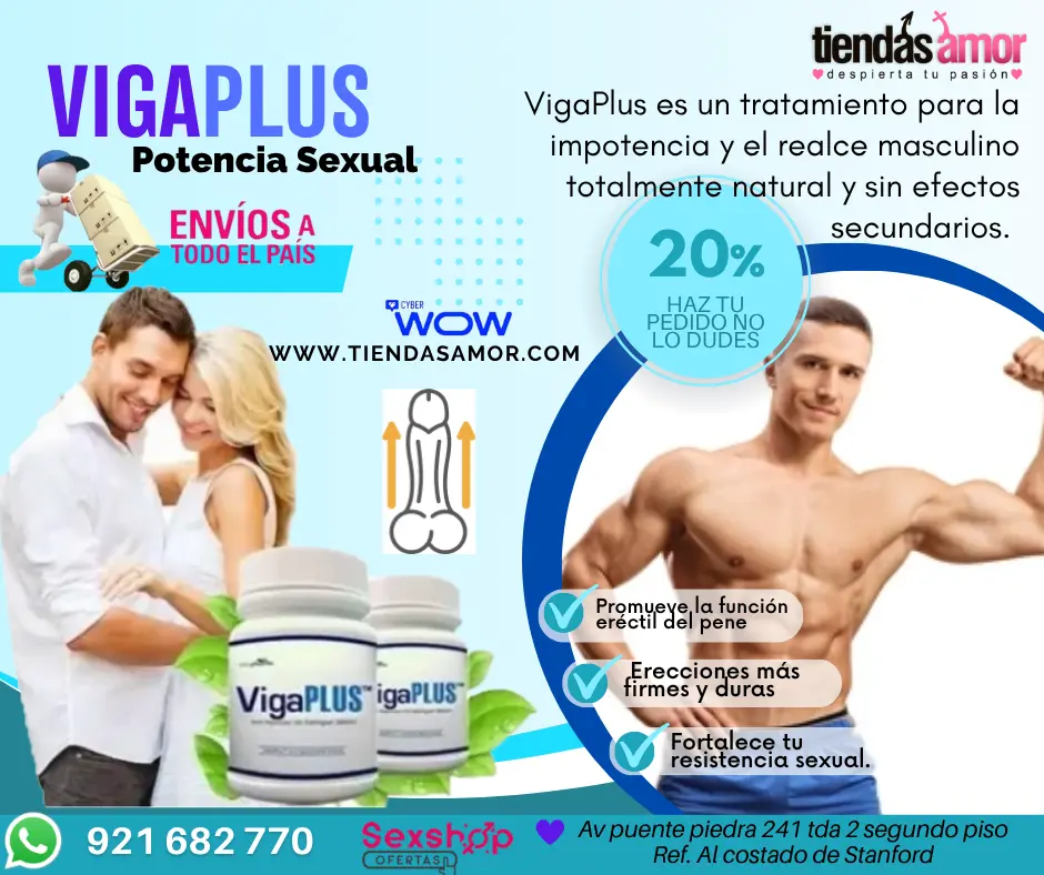 VigaPlus Potencia Sexual te dará erecciones instantáneas resultados mejores y más duraderos