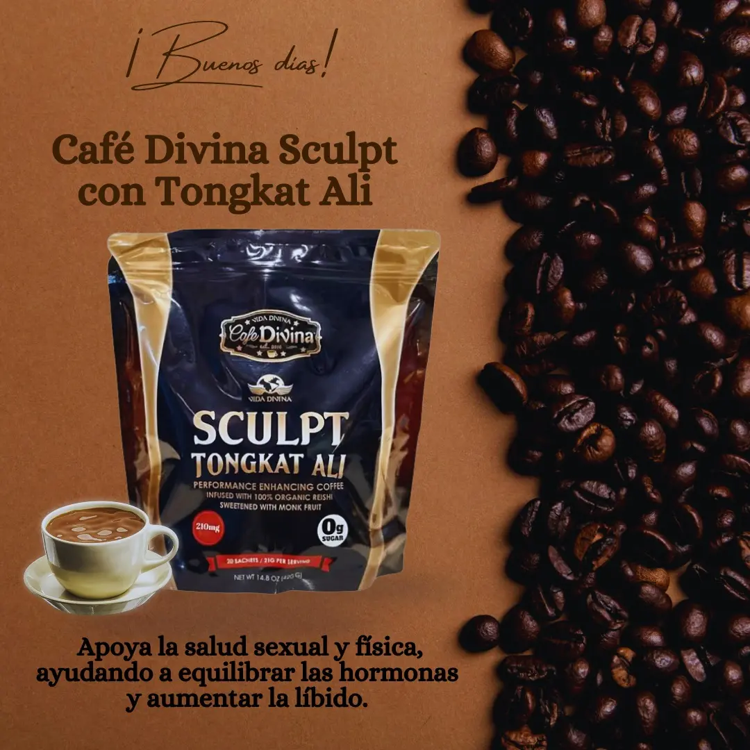  Café Divina Sculpt con Tongkat Ali 