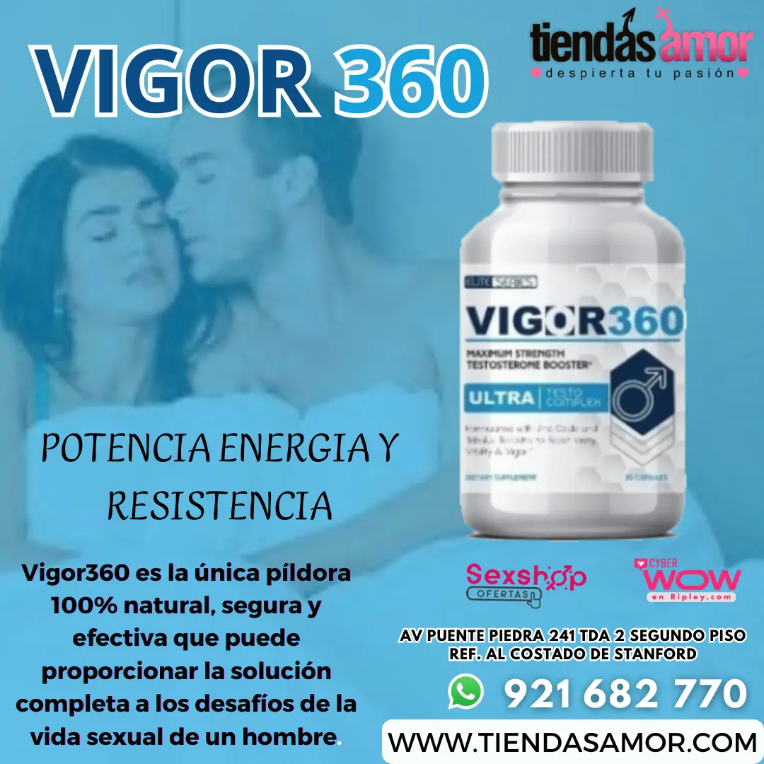 Vigor360 el rendimiento sexual y la resistencia que vuelve locas a las mujeres 100 natural