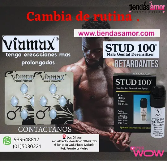 VIAMAX PUREPOWER RETARDANTE STUD 100 EL MEJOR PLACER 