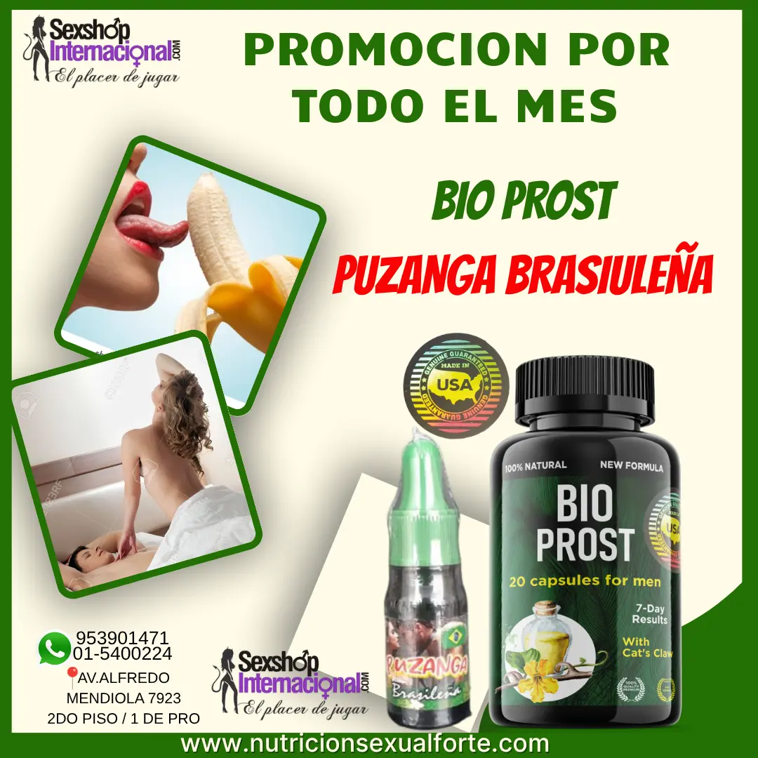 BIO PROST PUZANGA-SEXSHOP LOS OLIVOS